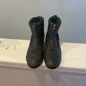 ARIAT ZIP PADDOCK WATERPROOF INSULATED PADDOCK BLACK Sz 7.5